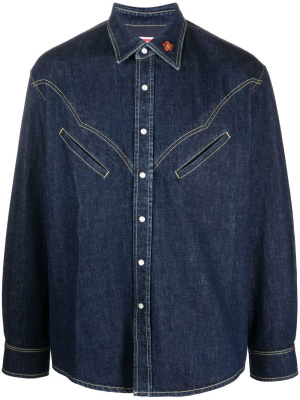 

Western-style denim shirt, Kenzo Western-style denim shirt