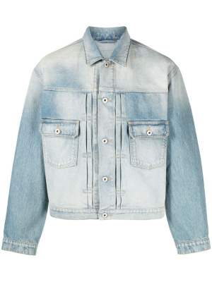 

Faded denim jacket, Kenzo Faded denim jacket