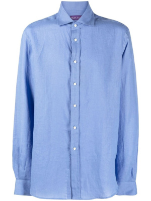 

Long-sleeved linen shirt, Ralph Lauren Purple Label Long-sleeved linen shirt
