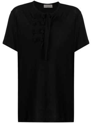 

Technorama decorative-togglesT-shirt, Yohji Yamamoto Technorama decorative-togglesT-shirt