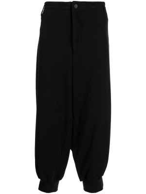 

Drop-crotch cropped trousers, Yohji Yamamoto Drop-crotch cropped trousers