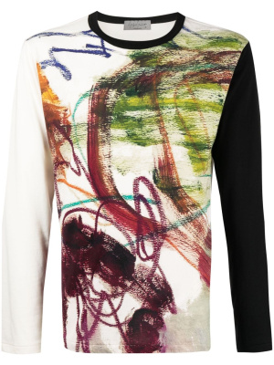 

Colorscheme A long-sleeved T-shirt, Yohji Yamamoto Colorscheme A long-sleeved T-shirt