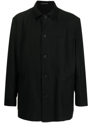 

Long-sleeve cotton shirt, Yohji Yamamoto Long-sleeve cotton shirt