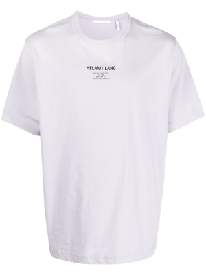 

Logo-print cotton T-shirt, Helmut Lang Logo-print cotton T-shirt