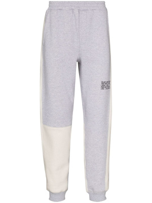 

Colour-block track pants, Helmut Lang Colour-block track pants