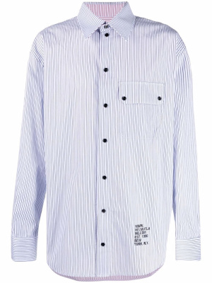 

Twin stripe long-sleeve shirt, Helmut Lang Twin stripe long-sleeve shirt