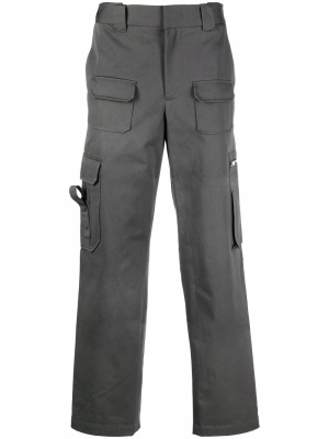 

Straight-leg cotton twill trousers, Helmut Lang Straight-leg cotton twill trousers