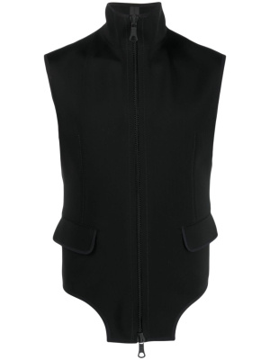 

High-neck sleeveless gilet, Dsquared2 High-neck sleeveless gilet