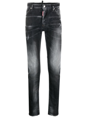 

Distressed slim-fit jeans, Dsquared2 Distressed slim-fit jeans