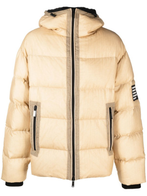 

Logo-patch padded jacket, Dsquared2 Logo-patch padded jacket