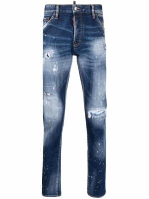 

Cool Guy distressed slim-cut jeans, Dsquared2 Cool Guy distressed slim-cut jeans