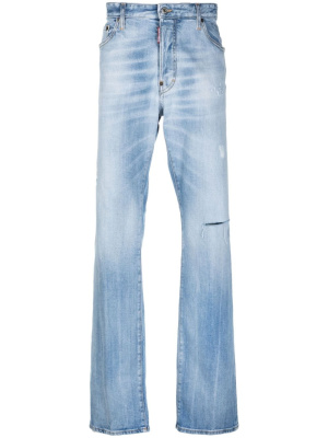 

Low-rise straight-leg jeans, Dsquared2 Low-rise straight-leg jeans