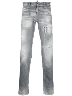 

Ripped-detailing slim-fit jeans, Dsquared2 Ripped-detailing slim-fit jeans