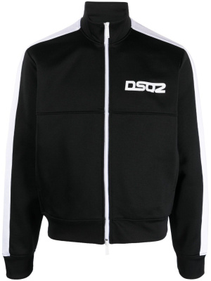 

Logo-print two-tone jacket, Dsquared2 Logo-print two-tone jacket