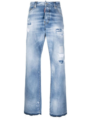 

Low-rise straight-leg jeans, Dsquared2 Low-rise straight-leg jeans
