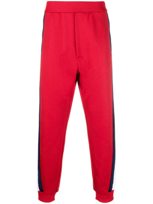 

Striped cotton-blend track pants, Dsquared2 Striped cotton-blend track pants