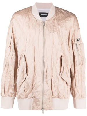 

Crinkled-effect cotton jacket, Dsquared2 Crinkled-effect cotton jacket