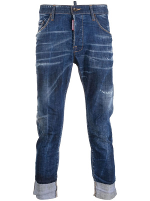 

Distressed-effect cropped jeans, Dsquared2 Distressed-effect cropped jeans