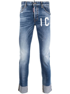 

Distressed-finish denim jeans, Dsquared2 Distressed-finish denim jeans