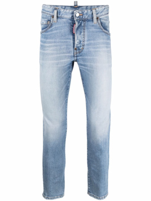 

Light-wash skinny-fit jeans, Dsquared2 Light-wash skinny-fit jeans