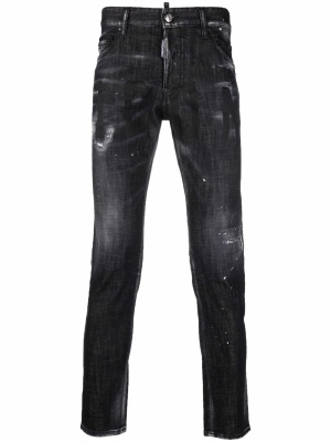 

Distressed-effect skinny jeans, Dsquared2 Distressed-effect skinny jeans