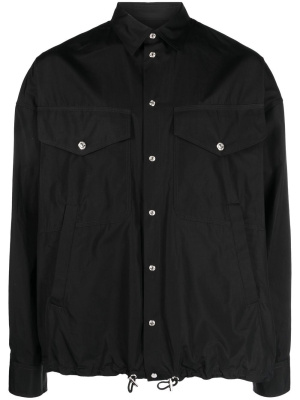 

Logo-print button-up shirt, Dsquared2 Logo-print button-up shirt
