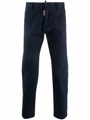 

Straight leg cropped chinos, Dsquared2 Straight leg cropped chinos