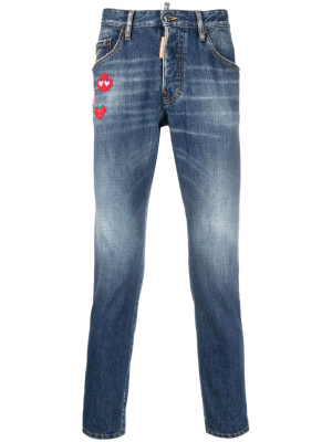 

Slim-cut cropped jeans, Dsquared2 Slim-cut cropped jeans