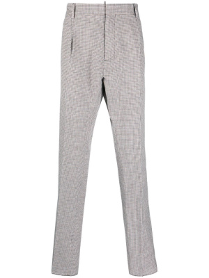 

Tailored houndstooth patterned trousers, Dsquared2 Tailored houndstooth patterned trousers