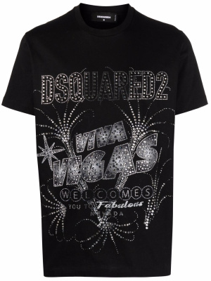 

Las Vegas print T-shirt, Dsquared2 Las Vegas print T-shirt