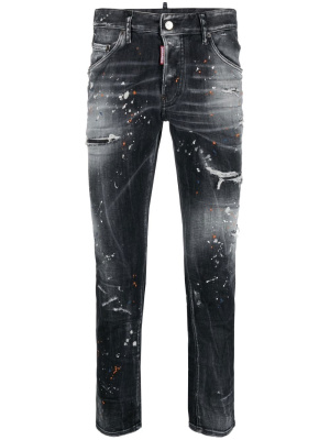 

Paint-splatter detail jeans, Dsquared2 Paint-splatter detail jeans