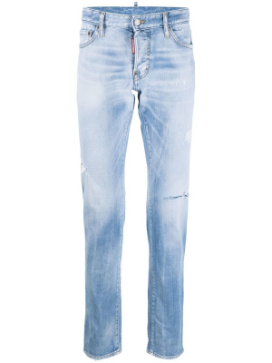 

Slim-fit light-wash jeans, Dsquared2 Slim-fit light-wash jeans