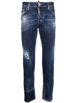 

Distressed-effect slim-fit jeans, Dsquared2 Distressed-effect slim-fit jeans
