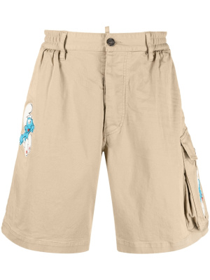 

X Smurfs cargo shorts, Dsquared2 X Smurfs cargo shorts