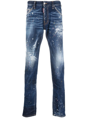

Twimphony paint-splatter jeans, Dsquared2 Twimphony paint-splatter jeans