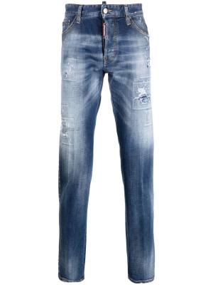 

Distressed slim-fit jeans, Dsquared2 Distressed slim-fit jeans