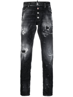 

Distressed slim-cut jeans, Dsquared2 Distressed slim-cut jeans