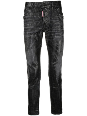 

Mid-rise ripped skinny jeans, Dsquared2 Mid-rise ripped skinny jeans