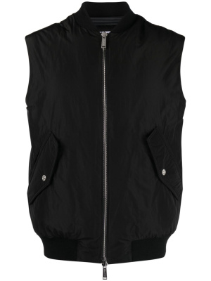 

Logo-embroidered padded jacket, Dsquared2 Logo-embroidered padded jacket