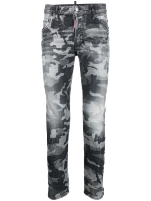 

Camouflage-print bootcut jeans, Dsquared2 Camouflage-print bootcut jeans