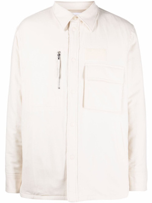 

Multi-pocket quilted shirt jacket, Helmut Lang Multi-pocket quilted shirt jacket