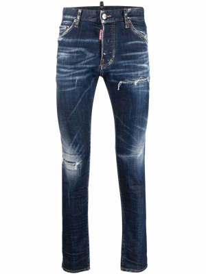 

Distressed-effect skinny jeans, Dsquared2 Distressed-effect skinny jeans