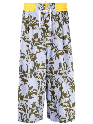 

Printed drop-crotch shorts, Dsquared2 Printed drop-crotch shorts