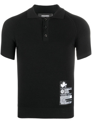 

Logo-patch polo shirt, Dsquared2 Logo-patch polo shirt