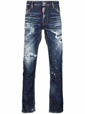 

Faded distressed jeans, Dsquared2 Faded distressed jeans