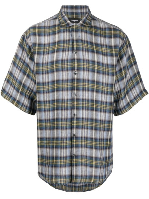 

Plaid check buttoned-up shirt, Dsquared2 Plaid check buttoned-up shirt