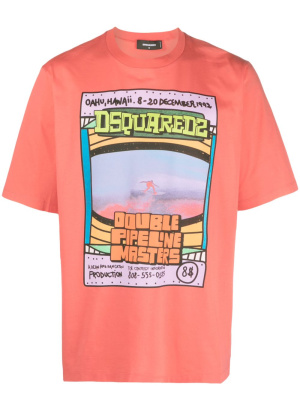 

Graphic-print cotton T-shirt, Dsquared2 Graphic-print cotton T-shirt