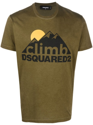 

Climb logo-print T-shirt, Dsquared2 Climb logo-print T-shirt