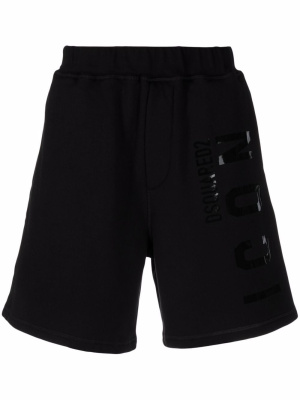 

Logo-print cotton shorts, Dsquared2 Logo-print cotton shorts