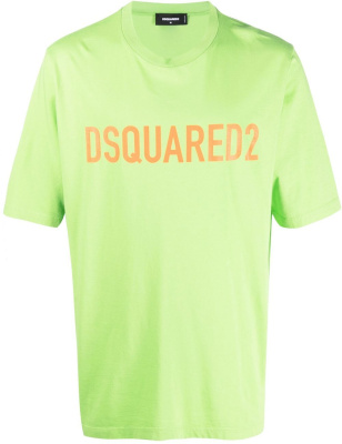 

Logo print cotton T-shirt, Dsquared2 Logo print cotton T-shirt